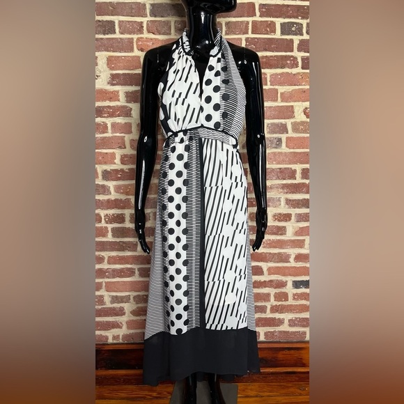 Maeve by Anthropologie Channeled Dot Dress in Size 2 - Picture 2 of 6